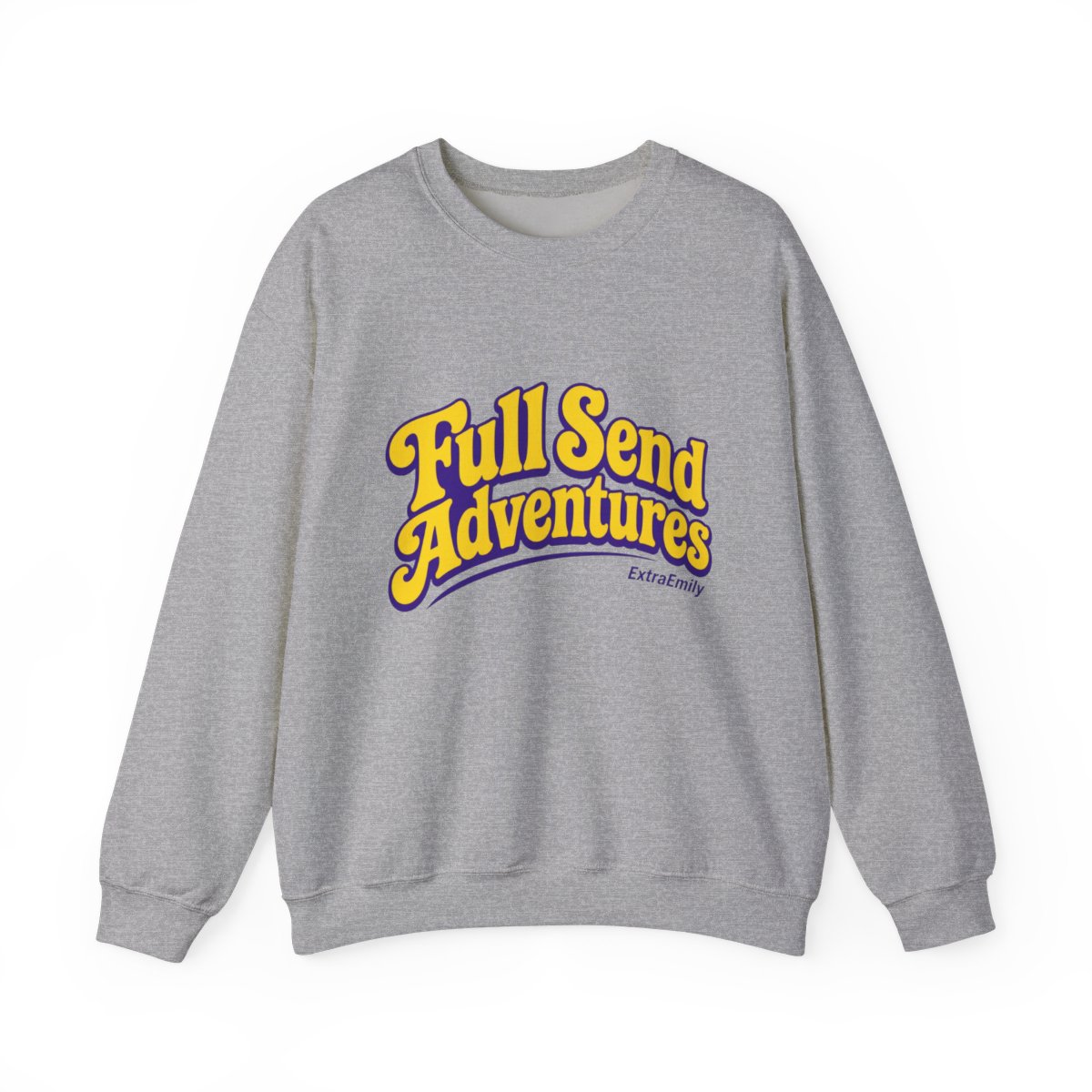 ExtraEmily "Full Send Adventures" Crewneck