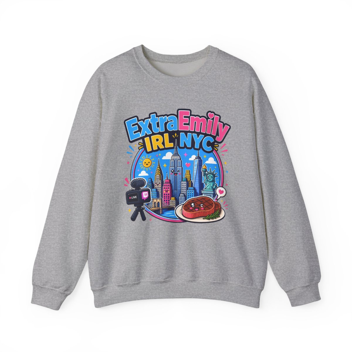 ExtraEmily "ExtraEmily IRL NYC" Crewneck