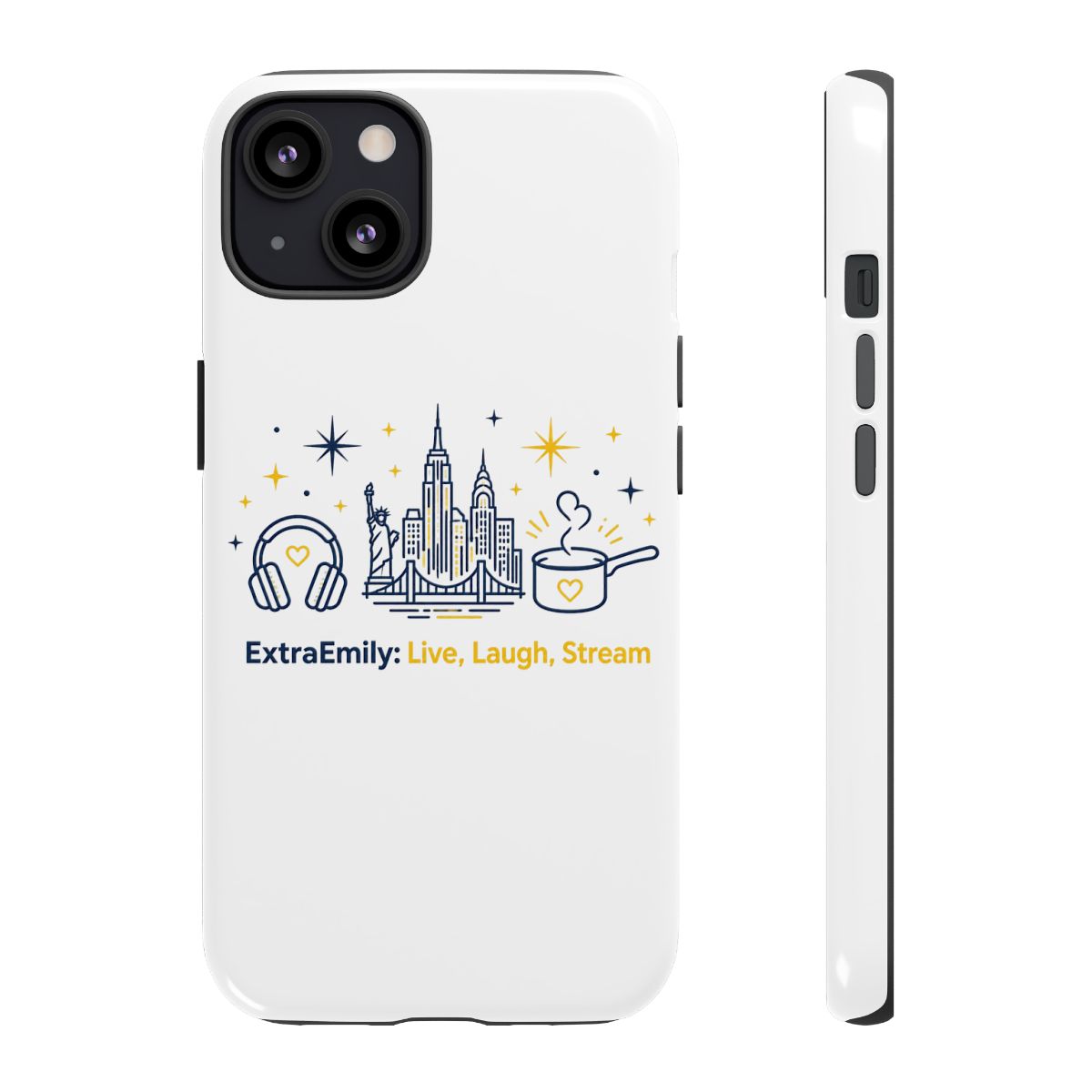 ExtraEmily "ExtraEmily: Live Phone Case