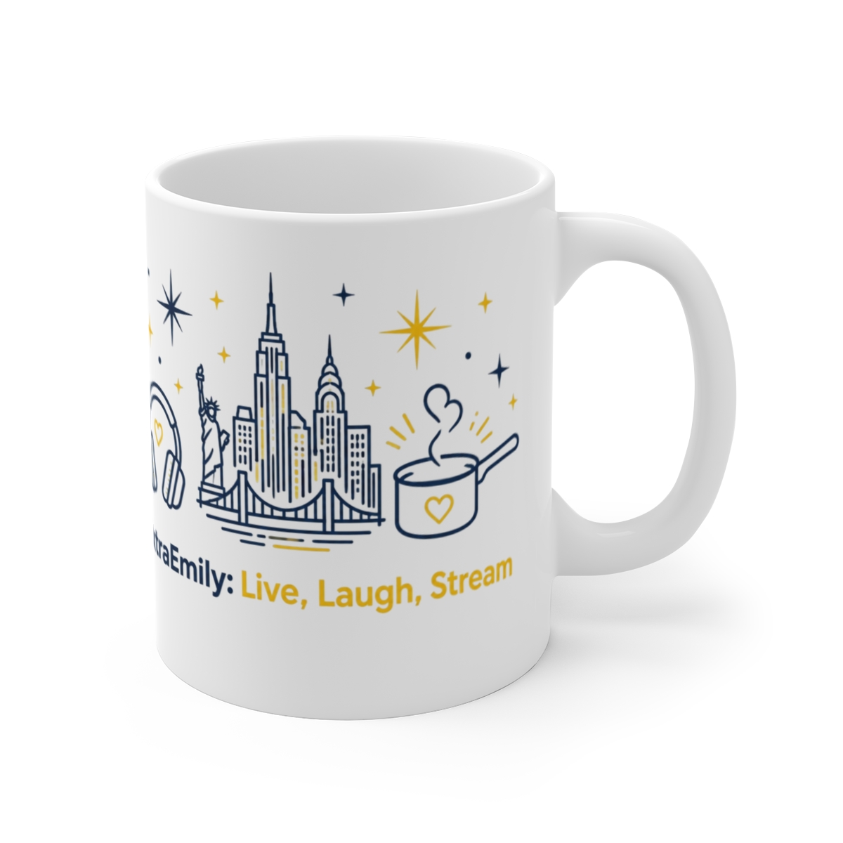 ExtraEmily "ExtraEmily: Live Mug