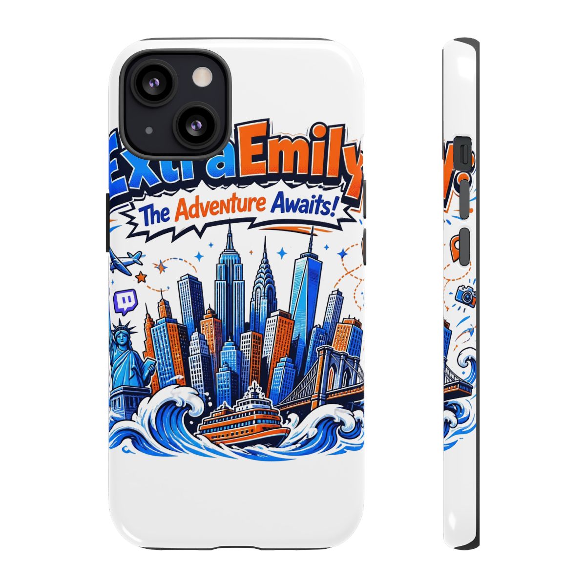 ExtraEmily "ExtraEmily: The Adventure Awaits!" Phone Case