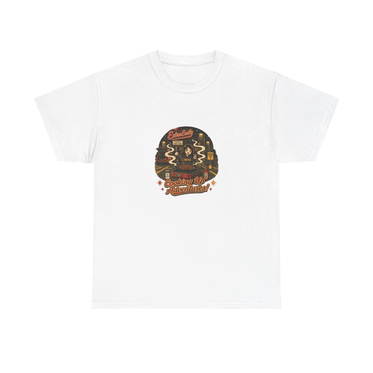ExtraEmily "Cooking Up Adventures!" Unisex Tee